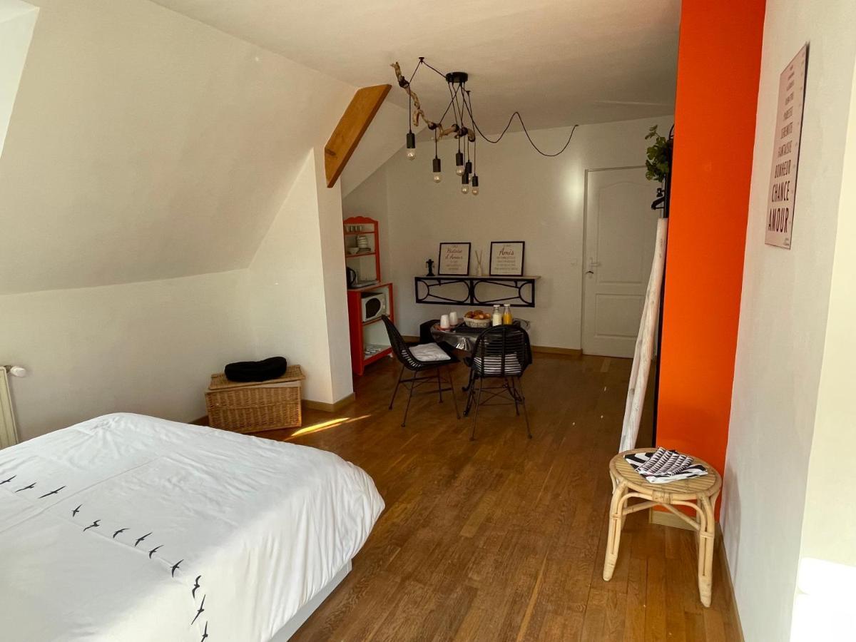 Belle Chambre Double Orange Tout Bonnement Bien Putot-en-Auge Exteriör bild