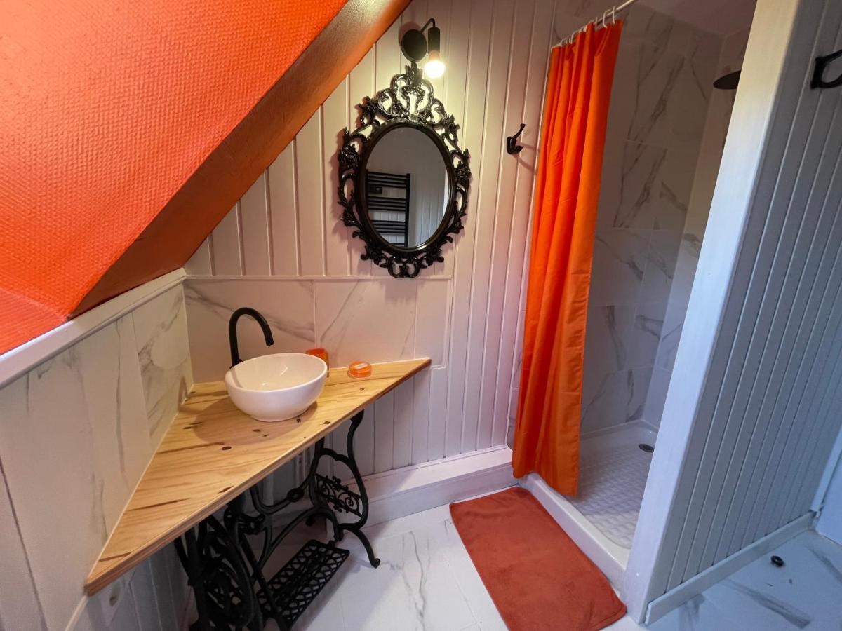 Belle Chambre Double Orange Tout Bonnement Bien Putot-en-Auge Exteriör bild