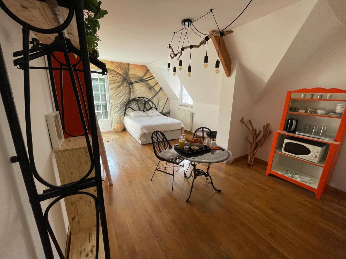 Belle Chambre Double Orange Tout Bonnement Bien Putot-en-Auge Exteriör bild