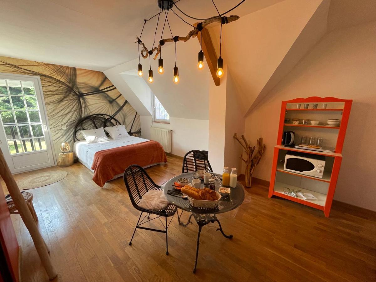 Belle Chambre Double Orange Tout Bonnement Bien Putot-en-Auge Exteriör bild