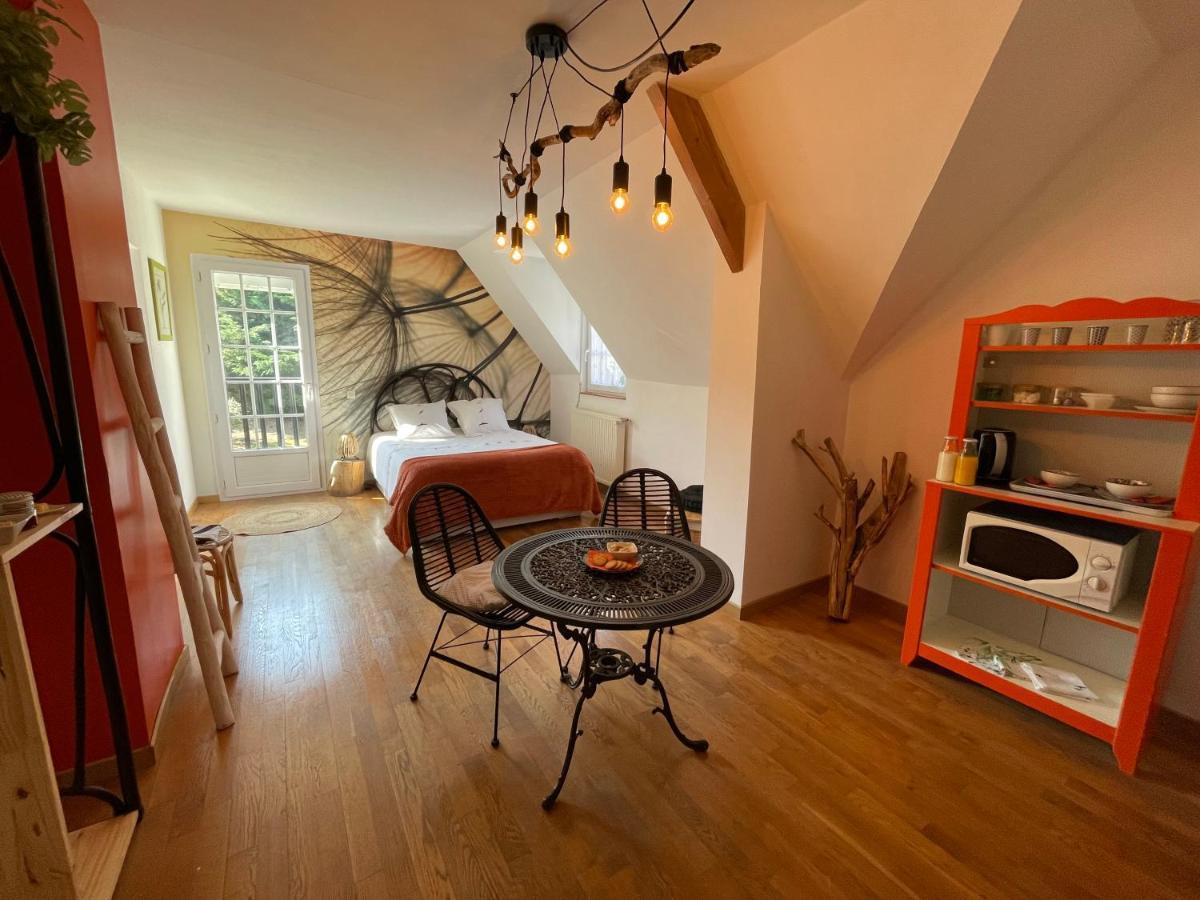 Belle Chambre Double Orange Tout Bonnement Bien Putot-en-Auge Exteriör bild