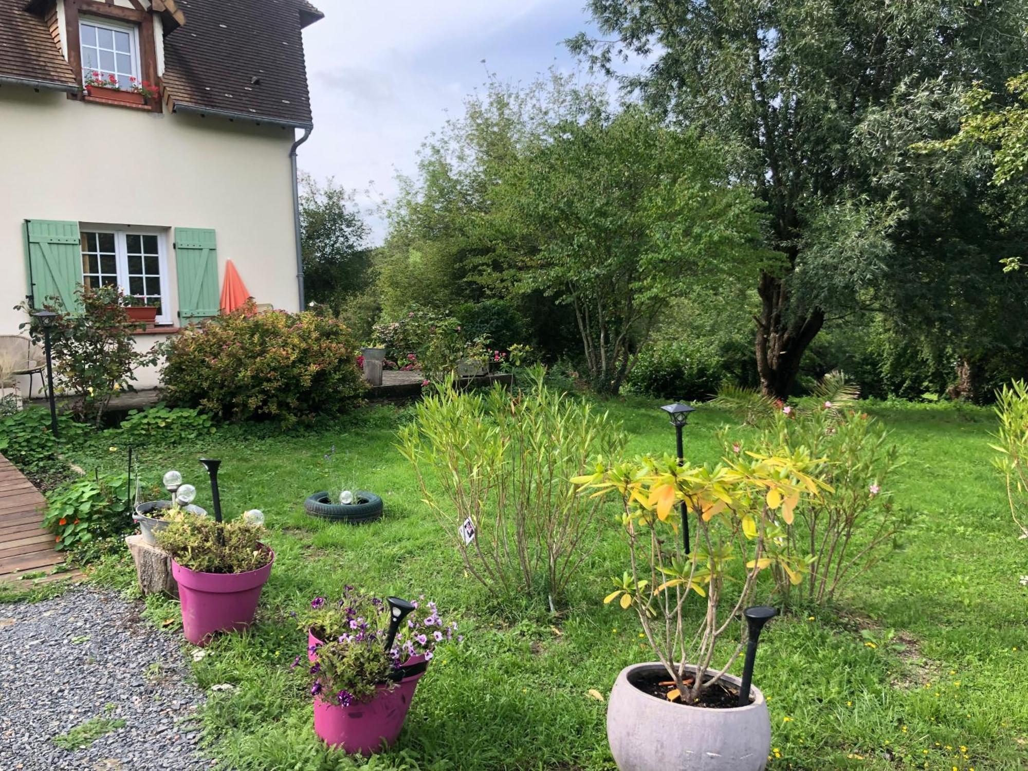 Belle Chambre Double Orange Tout Bonnement Bien Putot-en-Auge Exteriör bild